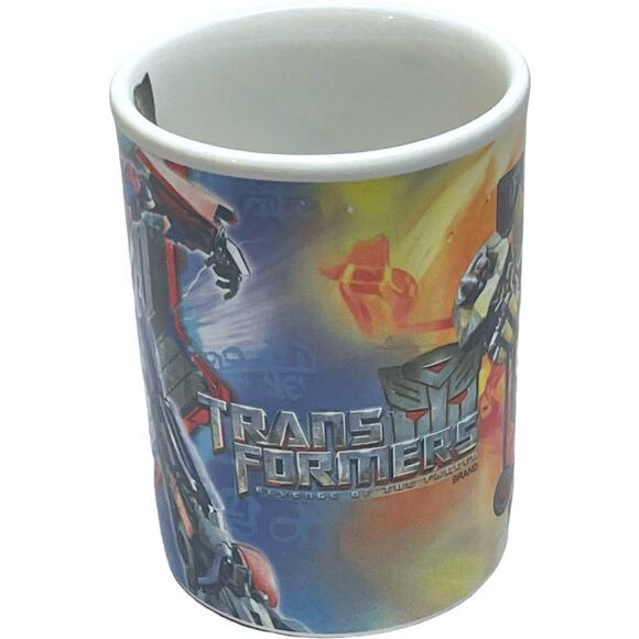 Transformers Revenge of the Fallen Mug Optimus Prime and Bumblebee - Picture 3 of 7
